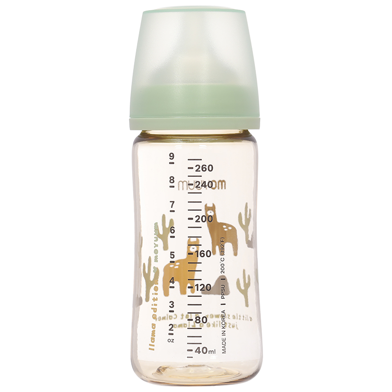 Bình sữa nhựa PPSU Moyuum cổ rộng All In One Bottle 170 ml - Lạc đà (0 - 3 tháng) 16