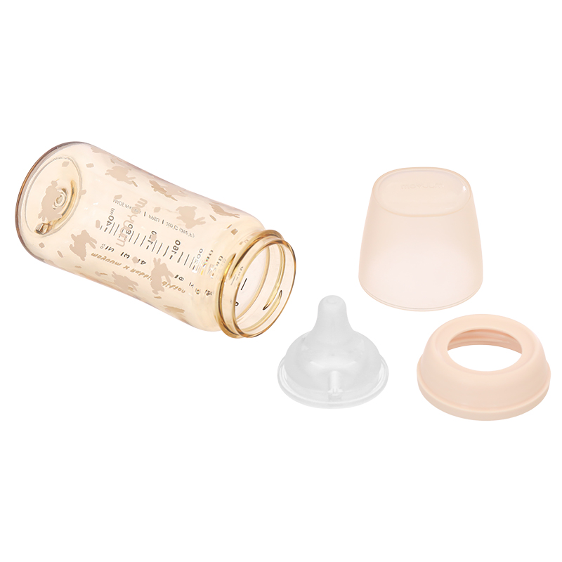 Bình sữa nhựa PPSU Moyuum cổ rộng All In One Bottle 170 ml - Thỏ hồng (0 - 3 tháng) 18