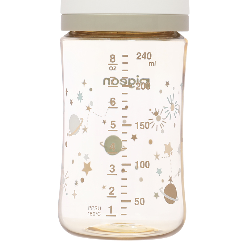 Bình sữa nhựa PPSU Pigeon Softouch Baby-Friendly World cổ rộng 160 ml - Dải ngân hà (từ 0 tháng) 18