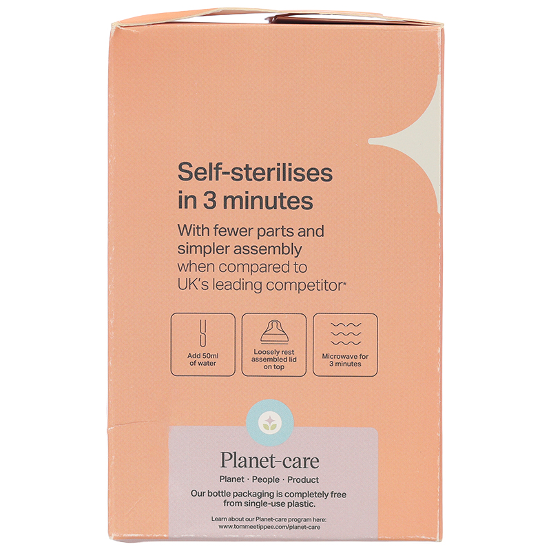 Bình sữa nhựa PP Tommee Tippee Natural Start cổ rộng 150 ml (0 - 3 tháng) - Mẫu mới 11