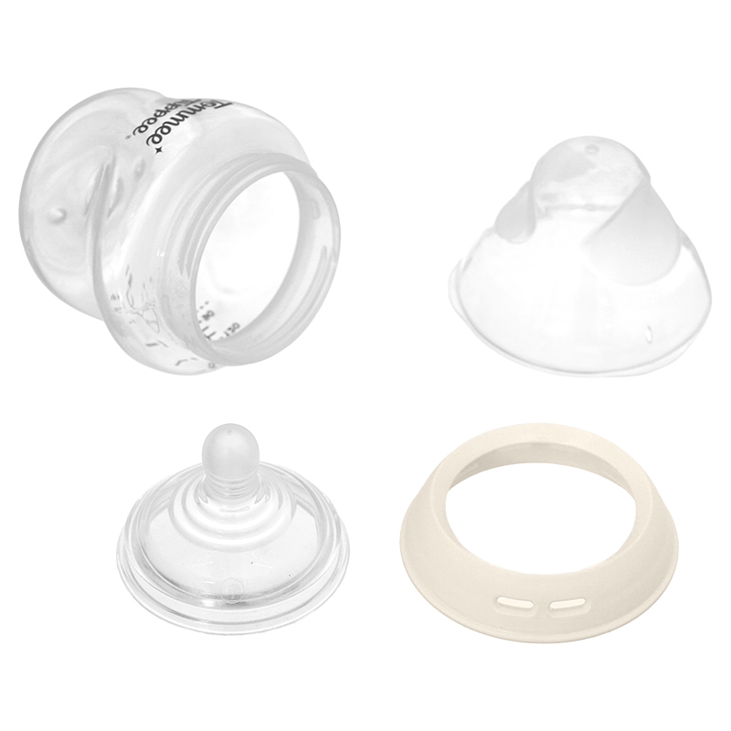 Bình sữa nhựa PP Tommee Tippee Natural Start cổ rộng 150 ml (0 - 3 tháng) - Mẫu mới 4