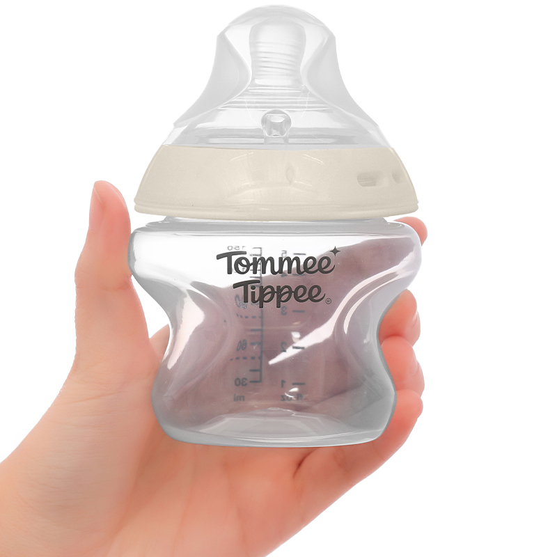Bình sữa nhựa PP Tommee Tippee Natural Start cổ rộng 150 ml (0 - 3 tháng) - Mẫu mới 8