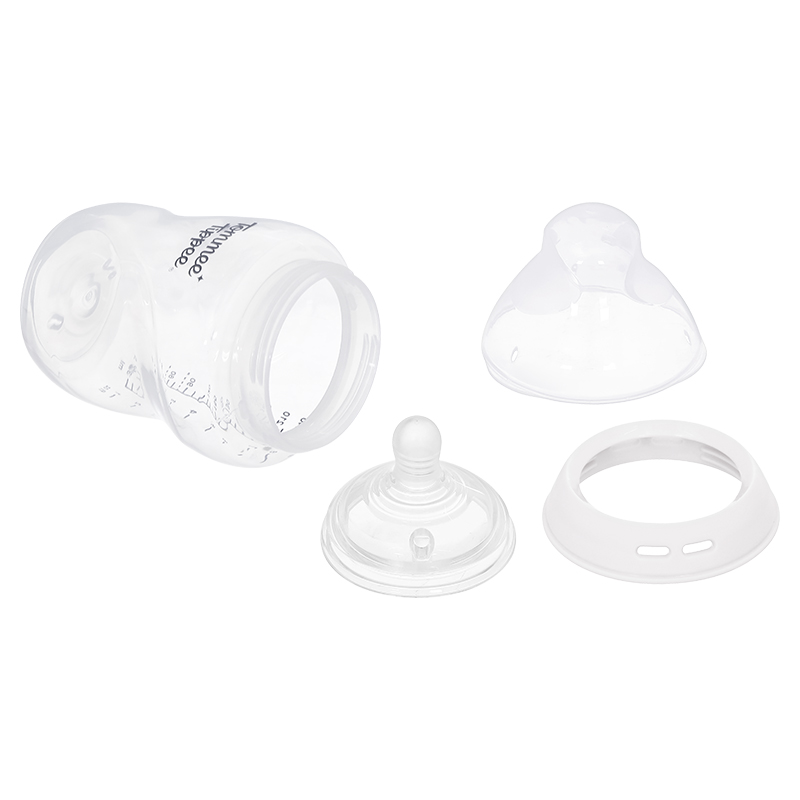 Bình sữa nhựa PP Tommee Tippee Natural Start cổ rộng 150 ml (0 - 3 tháng) - Mẫu mới 19
