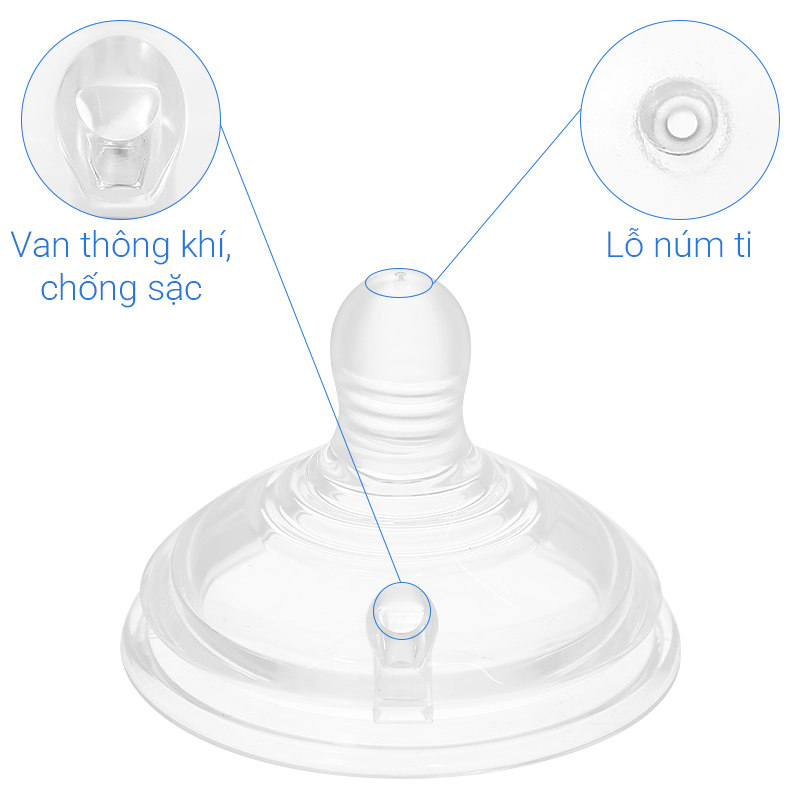 Bình sữa nhựa PP Tommee Tippee Natural Start cổ rộng 150 ml (0 - 3 tháng) - Mẫu mới 22