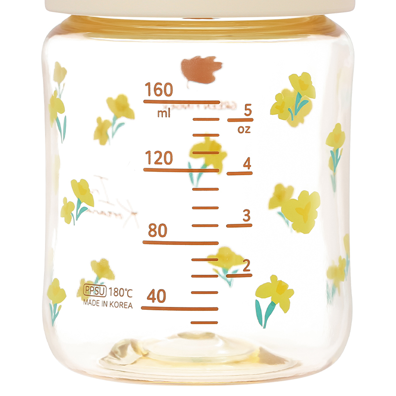 Bình sữa nhựa PPSU GreenFinger cổ rộng 280 ml - Hoa diên vĩ (từ 3 tháng) 17