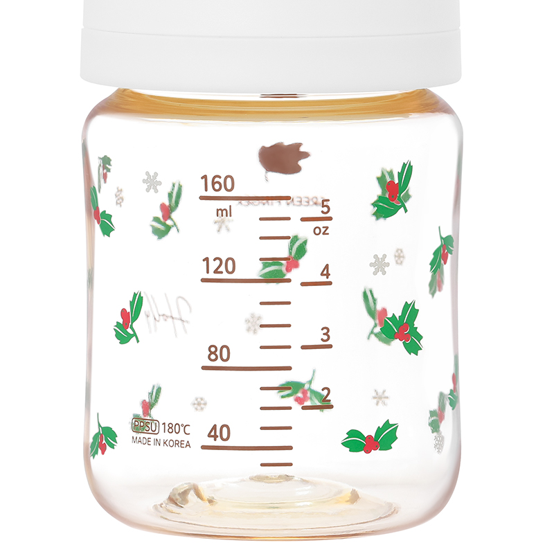 Bình sữa nhựa PPSU GreenFinger cổ rộng 160 ml - Lá cây ô rô (từ 1 tháng) 3