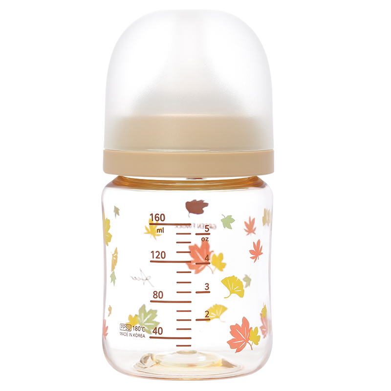 Bình sữa nhựa PPSU GreenFinger cổ rộng 160 ml - Lá phong (từ 1 tháng) 2