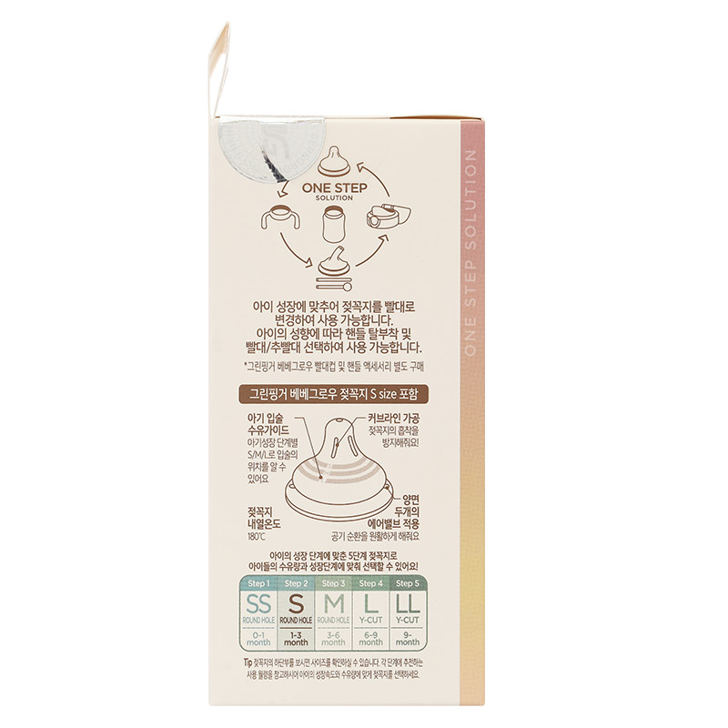 Bình sữa nhựa PPSU GreenFinger cổ rộng 160 ml - Trơn (từ 1 tháng) 13
