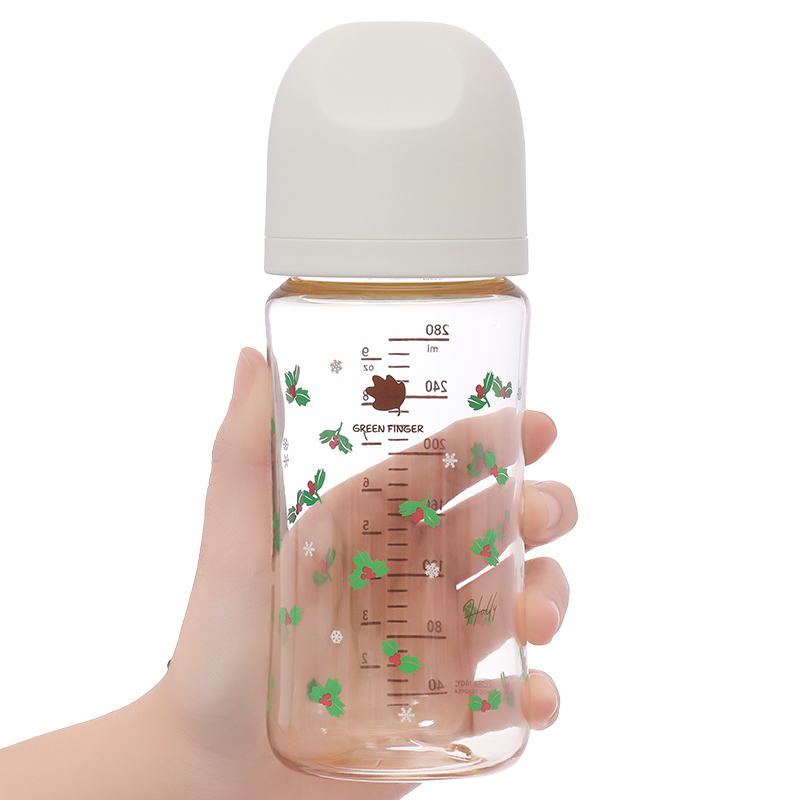 Bình sữa nhựa PPSU GreenFinger cổ rộng 160 ml - Lá cây ô rô (từ 1 tháng) 22