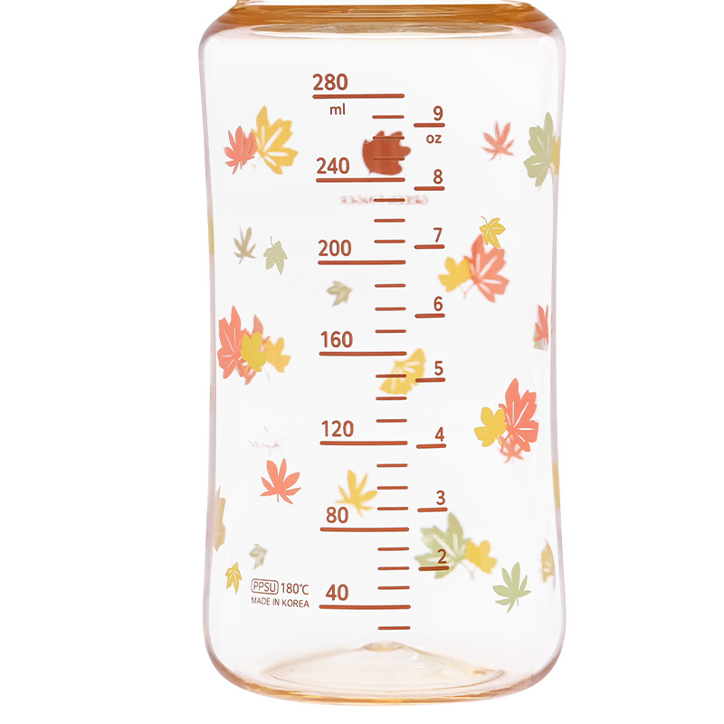 Bình sữa nhựa PPSU GreenFinger cổ rộng 160 ml - Lá phong (từ 1 tháng) 17