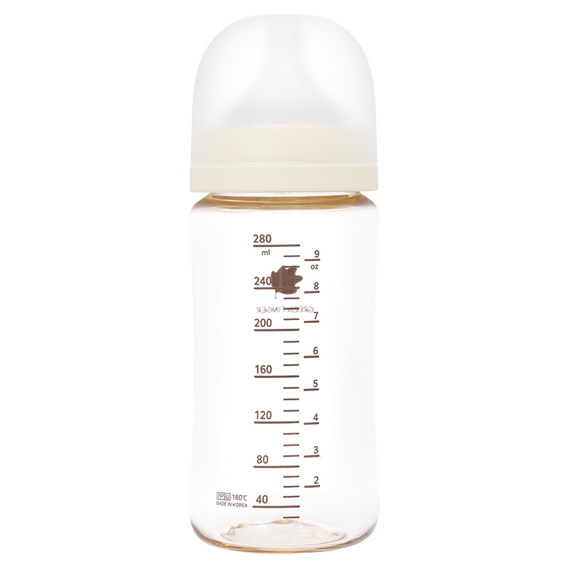 Bình sữa nhựa PPSU GreenFinger cổ rộng 160 ml - Trơn (từ 1 tháng) 16