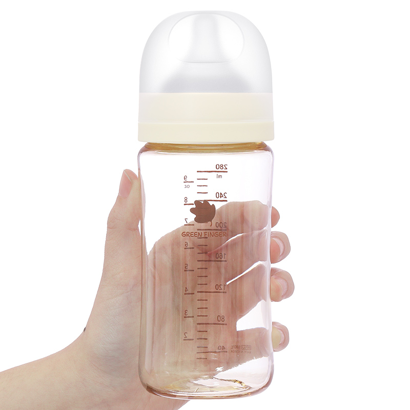 Bình sữa nhựa PPSU GreenFinger cổ rộng 160 ml - Trơn (từ 1 tháng) 22