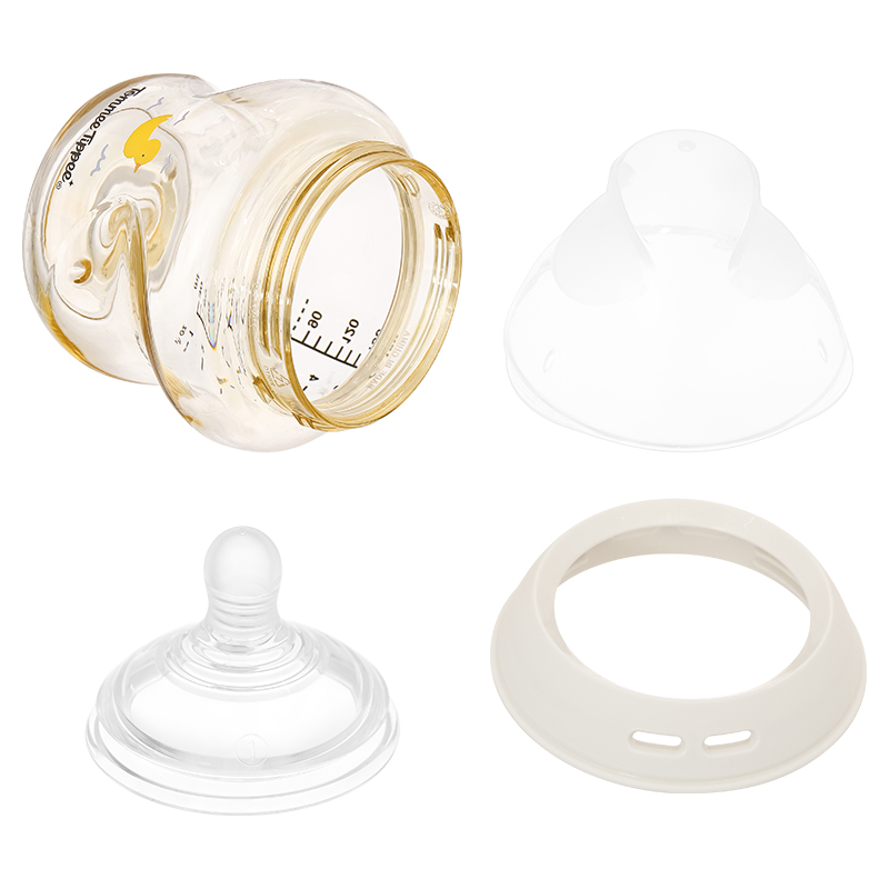 Bình sữa nhựa PPSU Tommee Tippee Natural Start cổ rộng 260 ml (3 - 6 tháng) - Họa tiết hồng 18