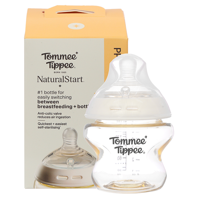 Bình sữa nhựa PPSU Tommee Tippee Natural Start cổ rộng 260 ml (3 - 6 tháng) - Mẫu mới 22
