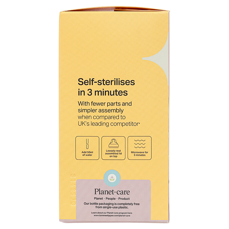 Bình sữa nhựa PPSU Tommee Tippee Natural Start cổ rộng 260 ml (3 - 6 tháng) - Họa tiết hồng 39