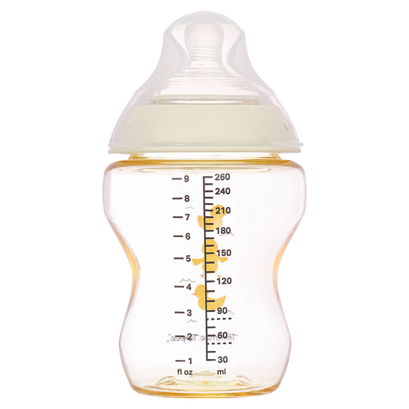 Bình sữa nhựa PPSU Tommee Tippee Natural Start cổ rộng 260 ml (3 - 6 tháng) - Họa tiết hồng 29