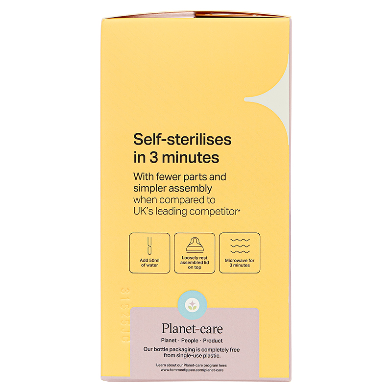 Bình sữa nhựa PPSU Tommee Tippee Natural Start cổ rộng 260 ml (3 - 6 tháng) - Họa tiết hồng 53