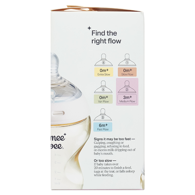 Bình sữa nhựa PPSU Tommee Tippee Natural Start cổ rộng 260 ml (3 - 6 tháng) - Mẫu mới 13