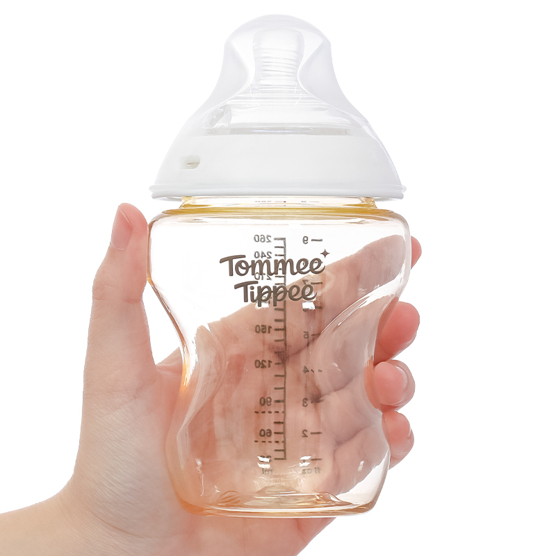 Bình sữa nhựa PPSU Tommee Tippee Natural Start cổ rộng 260 ml (3 - 6 tháng) - Mẫu mới 8