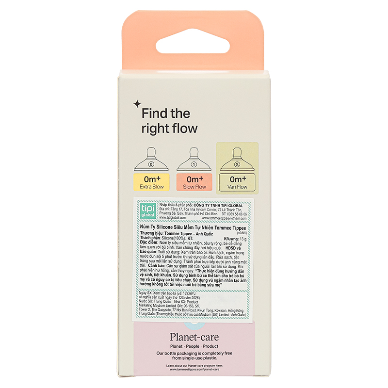 Bộ 2 núm ti Tommee Tippee Natural Start siêu mềm tự nhiên size + (từ 0 tháng) - Mẫu mới 3