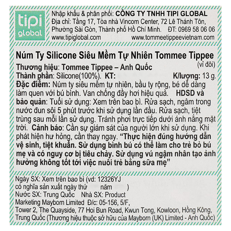 Bộ 2 núm ti Tommee Tippee Natural Start siêu mềm tự nhiên size + (từ 0 tháng) - Mẫu mới 10