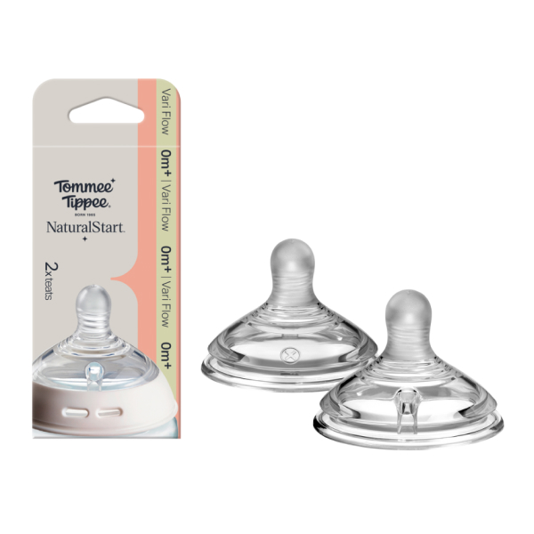 Bộ 2 núm ti Tommee Tippee Natural Start siêu mềm tự nhiên size + (từ 0 tháng) - Mẫu mới - AVAKids.com