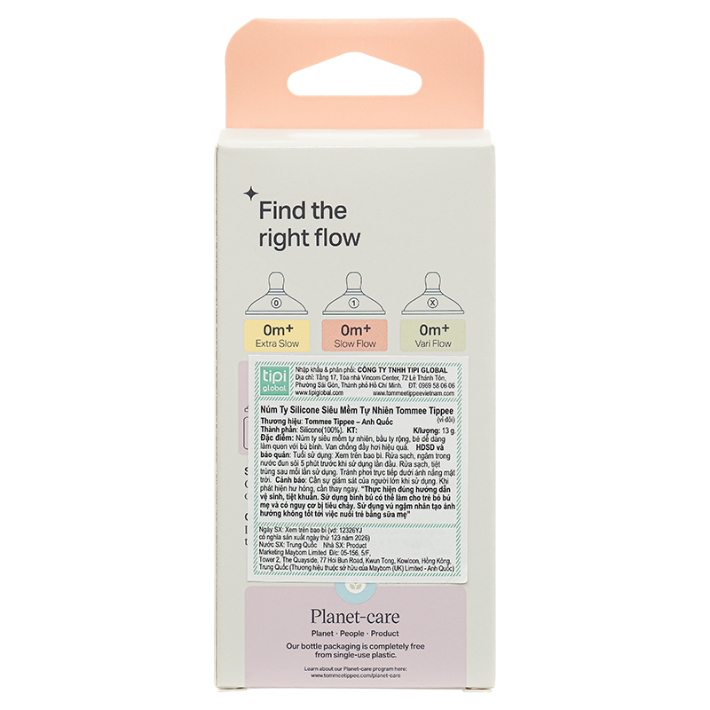 Bộ 2 núm ti Tommee Tippee Natural Start siêu mềm tự nhiên size + (từ 0 tháng) - Mẫu mới 13