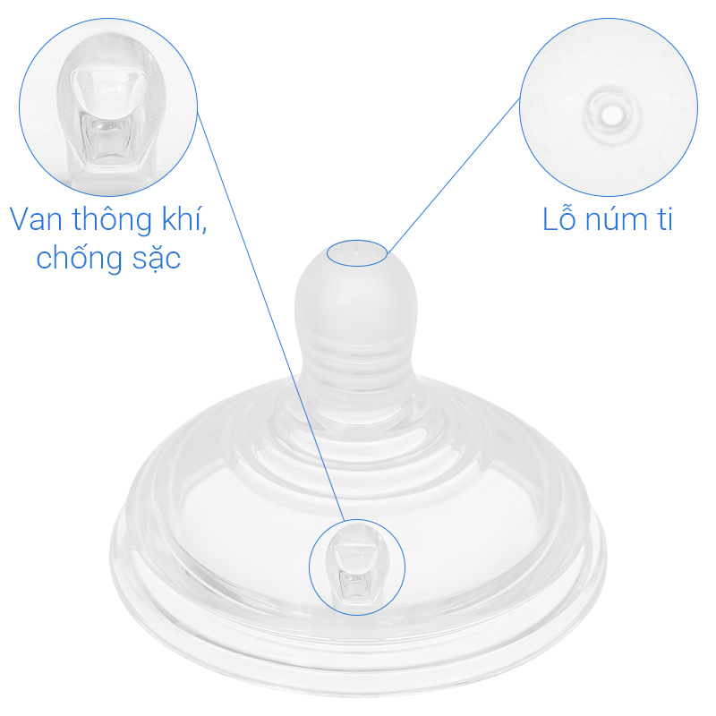 Bộ 2 núm ti Tommee Tippee Natural Start siêu mềm tự nhiên size + (từ 0 tháng) - Mẫu mới 29