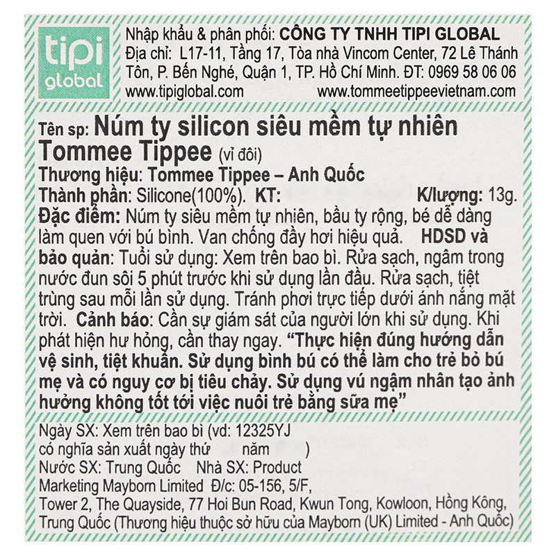 Bộ 2 núm ti Tommee Tippee Natural Start siêu mềm tự nhiên size + (từ 0 tháng) - Mẫu mới 30