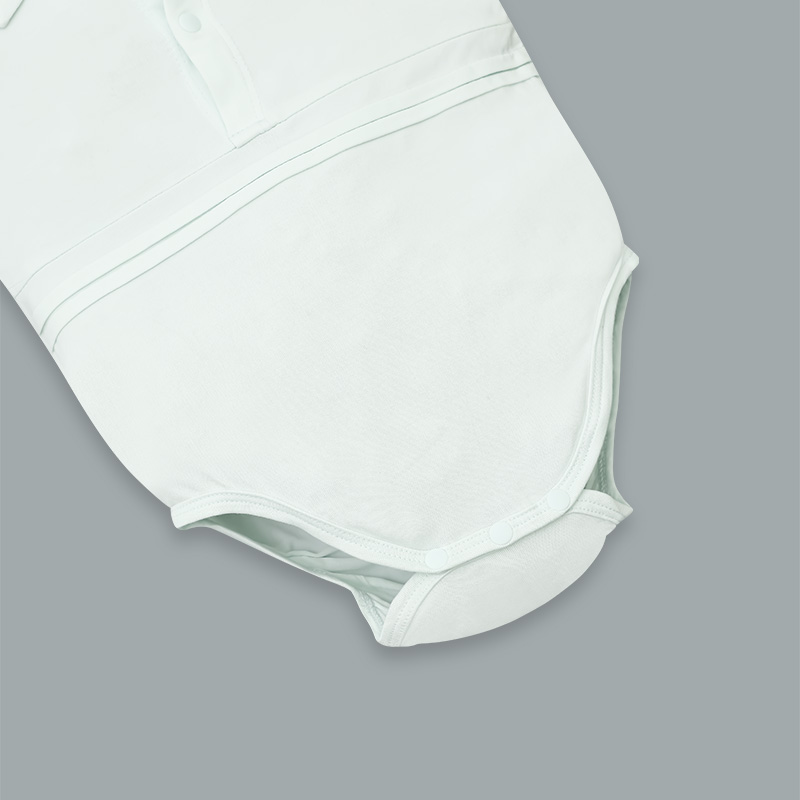 Bodysuit tay ngắn La Pomme giấc mơ mùa hè màu xanh 5
