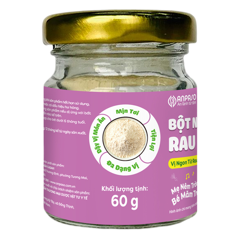 Bột nêm Anpaso măng tây hũ 60g - Giao bao bì ngẫu nhiên 26