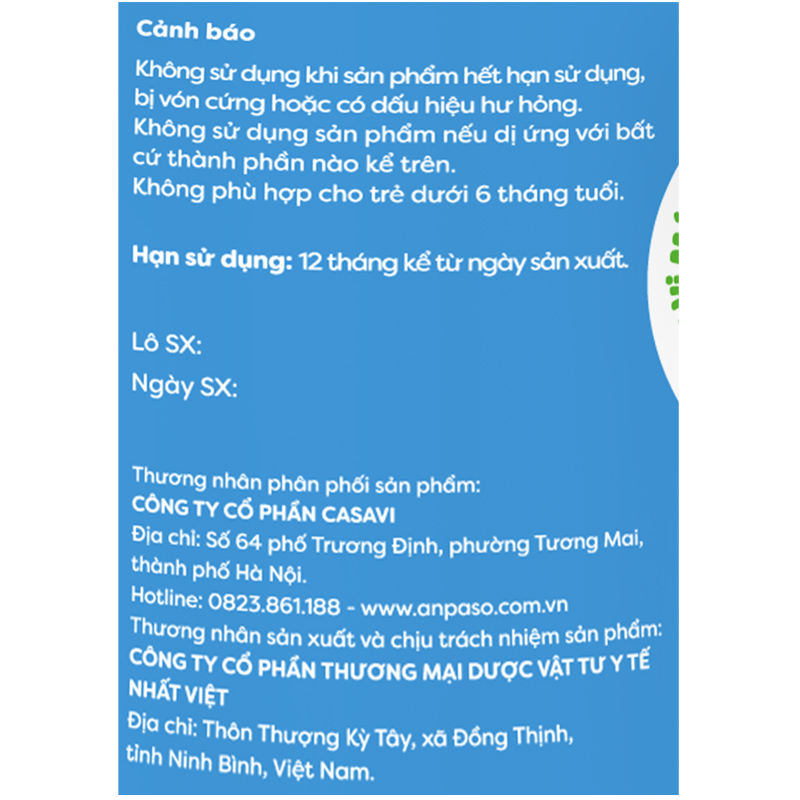 Bột nêm Anpaso măng tây hũ 60g - Giao bao bì ngẫu nhiên 21