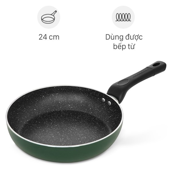 Chảo chống dính đáy từ Sunhouse 24cm SH24G giá tốt - AVAKids.com