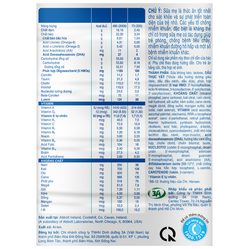 Combo 2 sữa bột Similac Total Protection 1+ 800g (1 - 2 tuổi) - Giao bao bì ngẫu nhiên 9