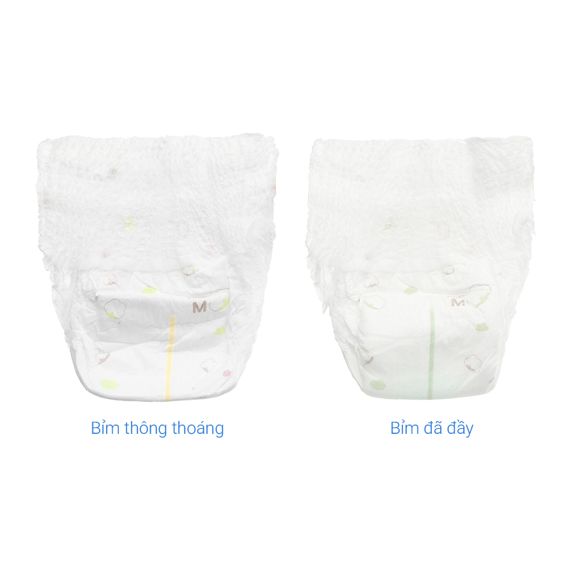 Tã quần Bobby Organic size M 54 + 4 miếng (6 - 11 kg) 27