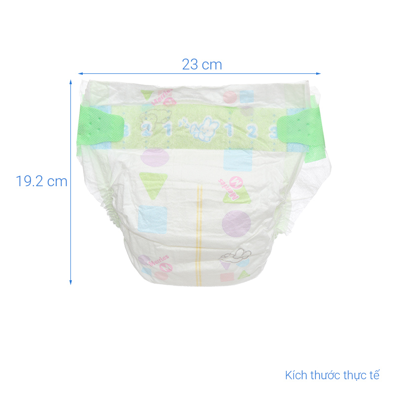Tã dán Merries size M 52 miếng (6 - 11 kg) - Giao bao bì ngẫu nhiên 27