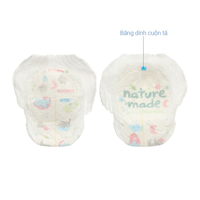 Tã quần Huggies Nature made Overnite size XXL 26 miếng (Trên 15 kg) 34