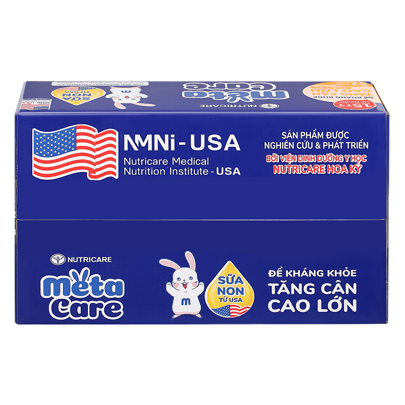 Thùng 48 hộp sữa non pha sẵn MetaCare Eco 180 ml (từ 1 tuổi) 30
