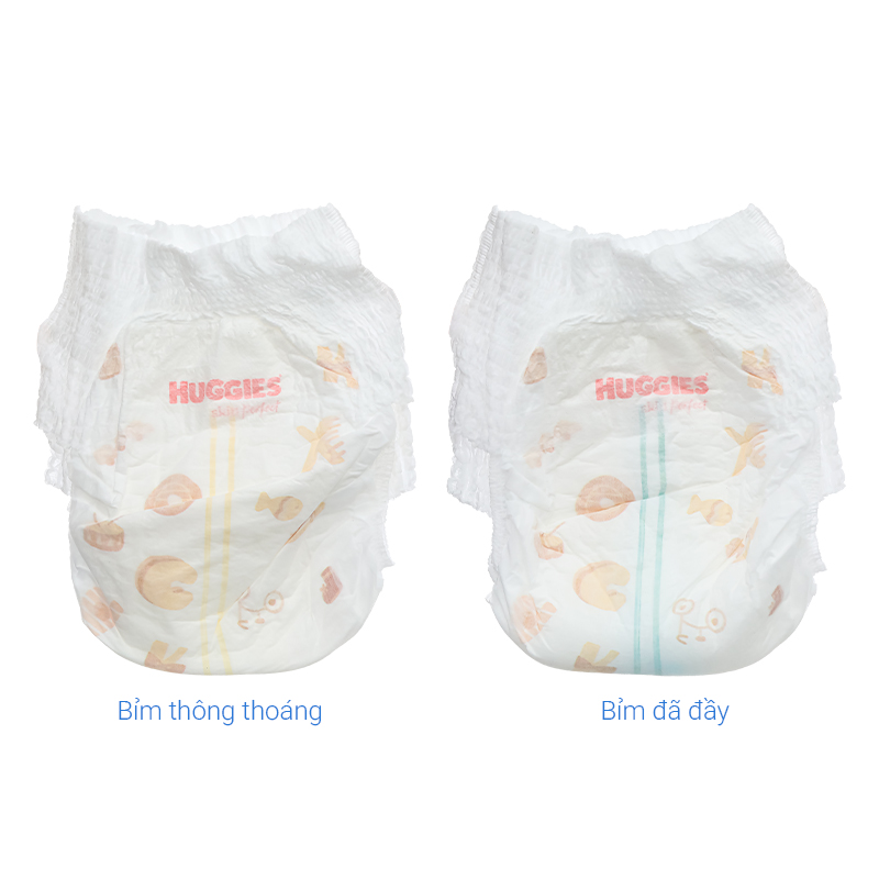 Combo 4 tã quần Huggies Skin Perfect size XXL 48 miếng (Trên 15 kg) - Giao bao bì cộng miếng ngẫu nhiên 14