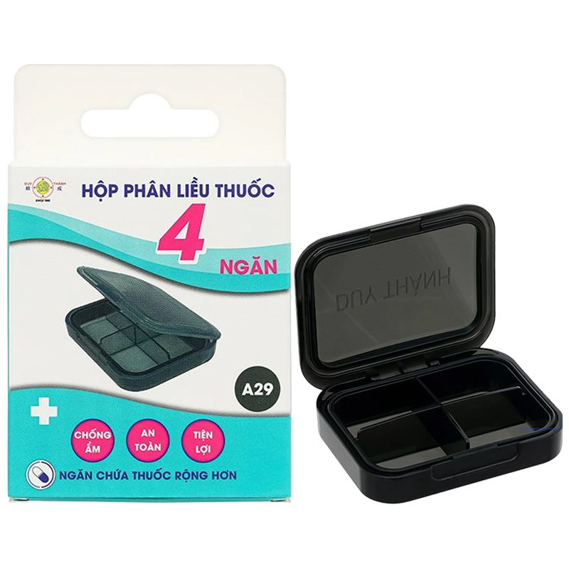 Hộp phân liều thuốc Duy Thành A29 4 ngăn