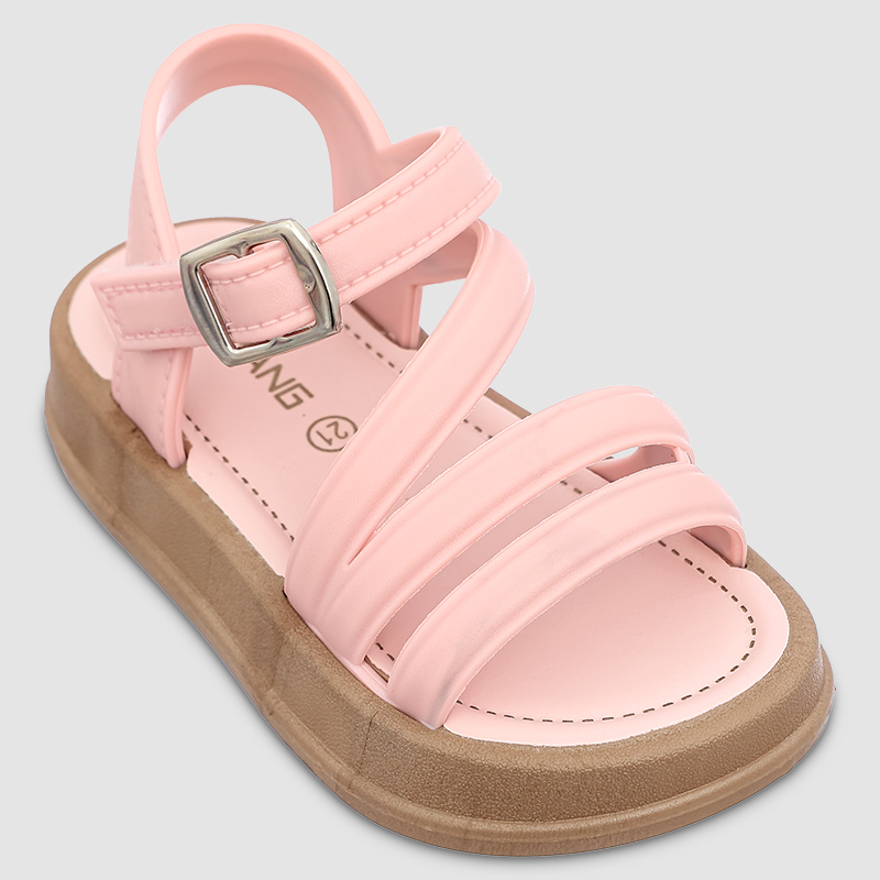 Giày sandal cho bé gái HappyTime SD005 màu hồng 2