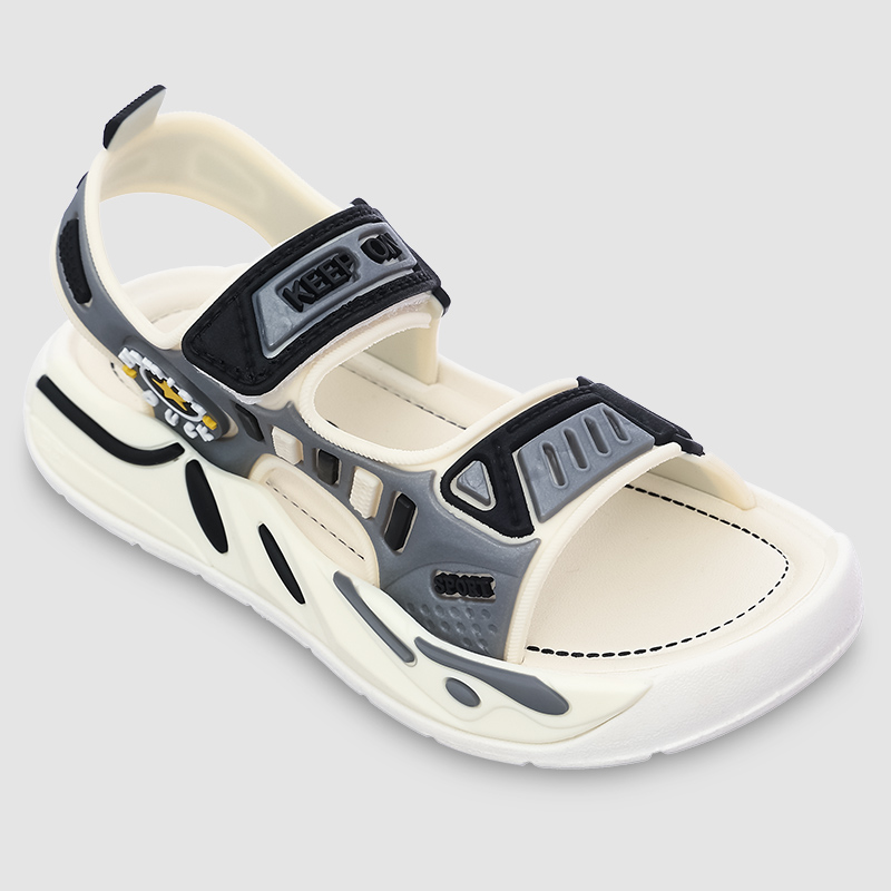 Giày sandal cho bé HappyTime SD007 màu xám 2