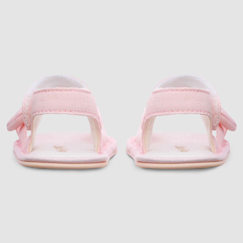 Giày tập đi cho bé gái Cotton UalaRogo UR5695 màu be 19