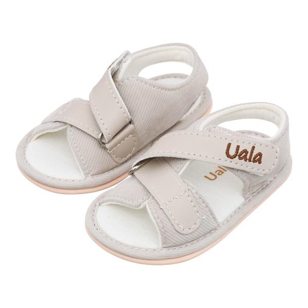 Giày tập đi Cotton UalaRogo UR5687 màu ghi