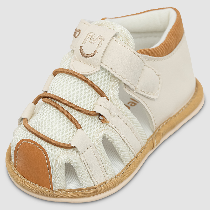 Giày tập đi cho bé Cotton Ualarogo UR806 màu nâu 3