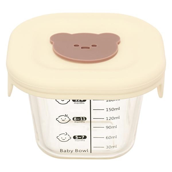 Hộp đựng sữa và thức ăn dặm cho bé TOP KIDS Baby Bowl 180ML - Màu ngẫu nhiên - AVAKids.com