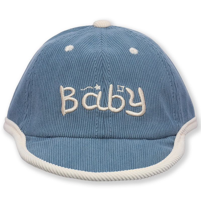 Nón kết cho bé TOP KIDS thêu Baby màu nâu 9