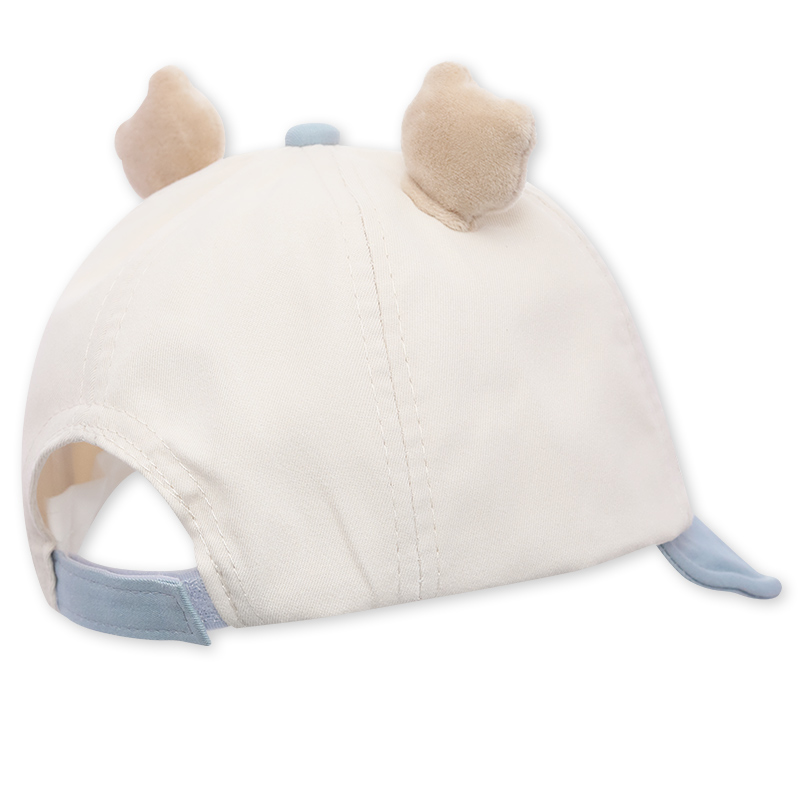 Nón kết cho bé TOP KIDS thêu Bear màu nâu 10