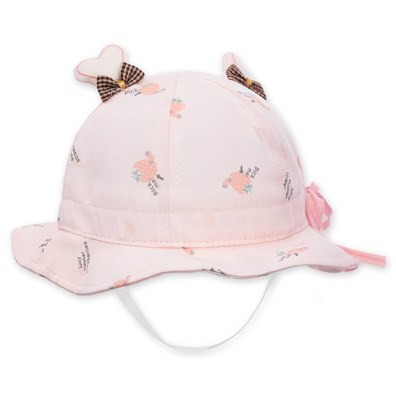 Nón vành cho bé TOP KIDS lucky màu hồng 3