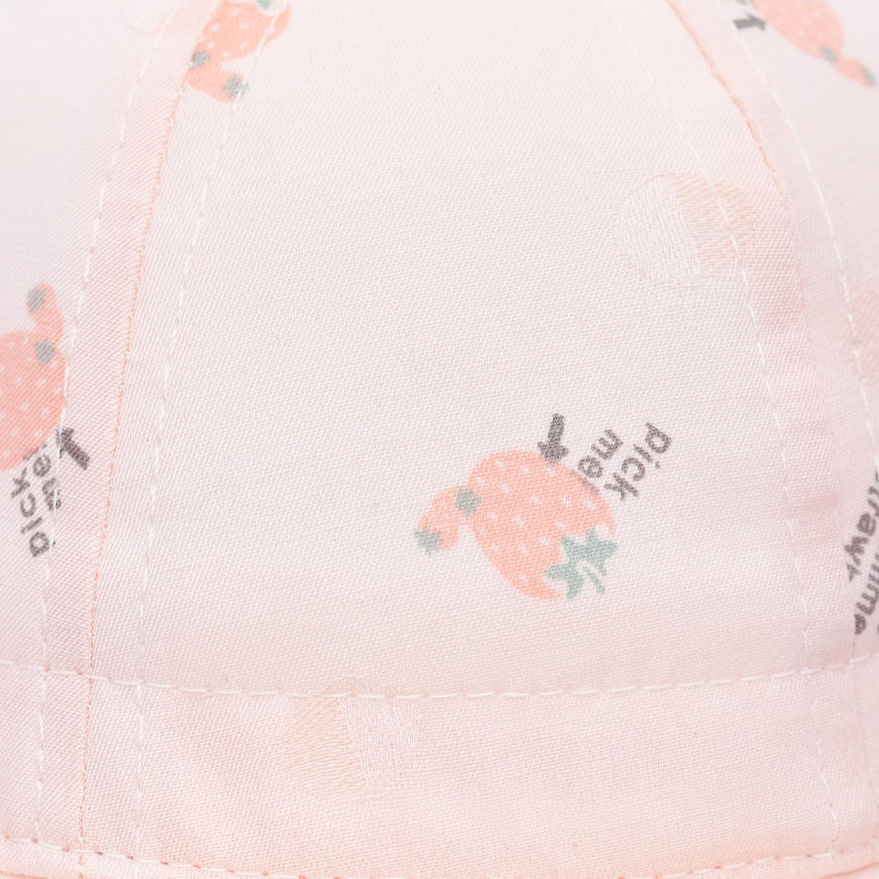 Nón vành cho bé TOP KIDS lucky màu hồng 5